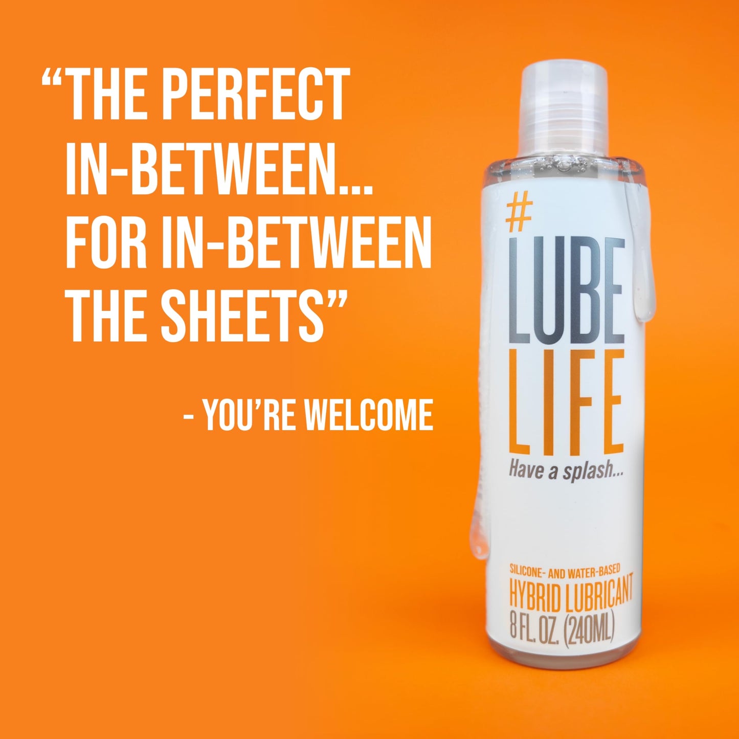 Lube Life Water-Based Actively Trying Fertility Lubricant, Fertility Friendly Lube for Men, Women and Couples, 2 Fl Oz