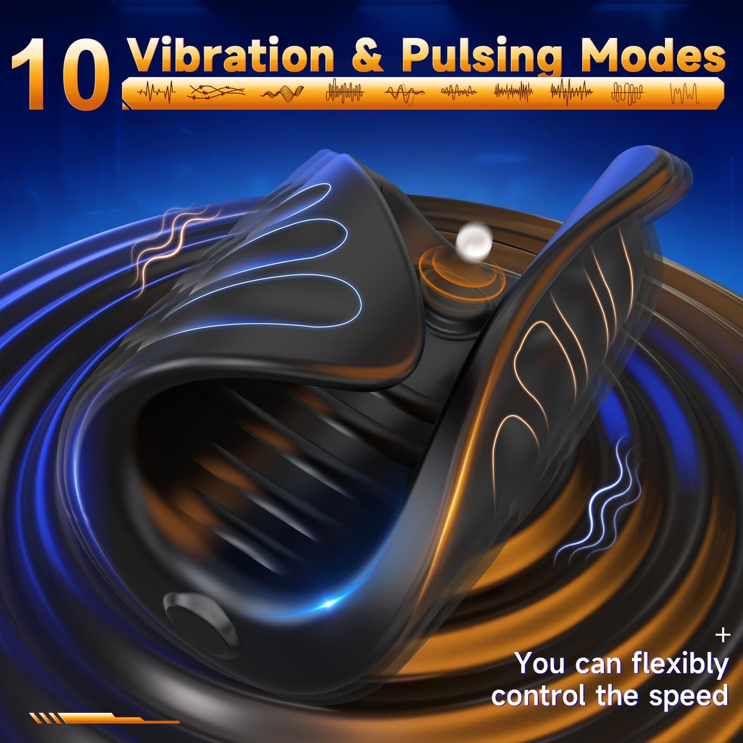 Male Sex Toys for Men - Male Masturbator Penis Training Vibrator with APP Control, Vibrating Sex Toy Strokers Glans Trainer Stimulator, Mens Sex Machine Masturbators Adult Sex Toys & Games