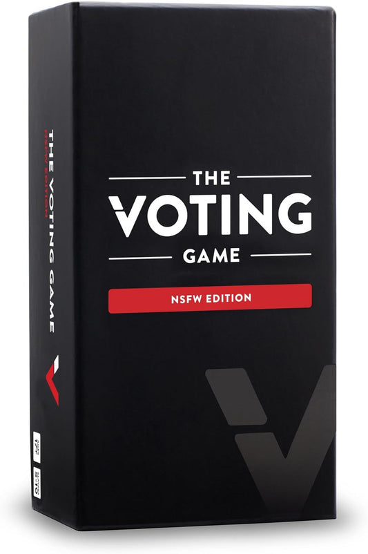 The Voting Game After Dark Edition - The Hilarious Adult Party Card Game About Finding Out Who Your Friends are - Perfect for College Students, Fun Parties and Board Games Night with Your Group