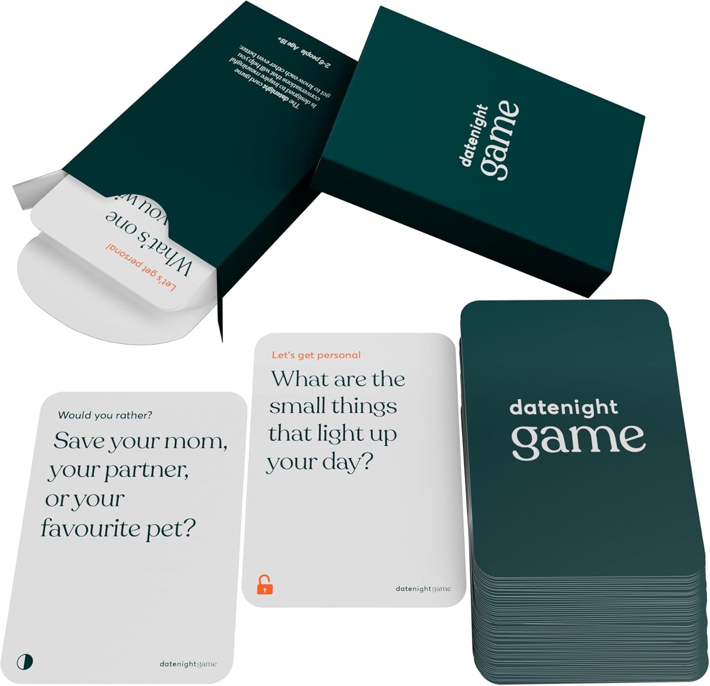 DATE NIGHT Card Games - Engaging Card Game for Adult Couples and Friends | Fun Icebreakers and Meaningful Conversations for Special Occasions