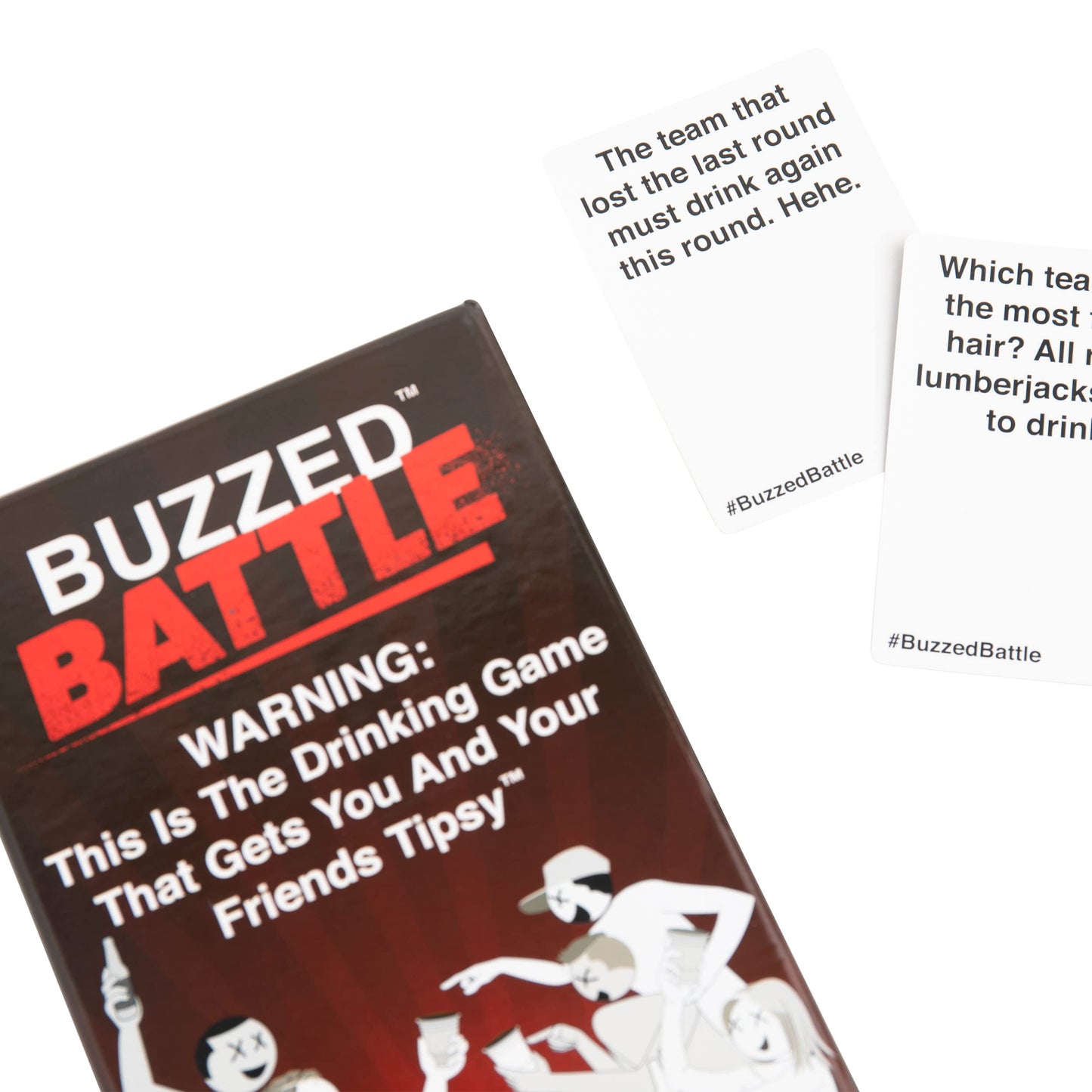 Buzzed Battle - The Hilarious Team Party Game That Will Get You & Your Friends Hydrated, Pool Party Games, Summer Party Games