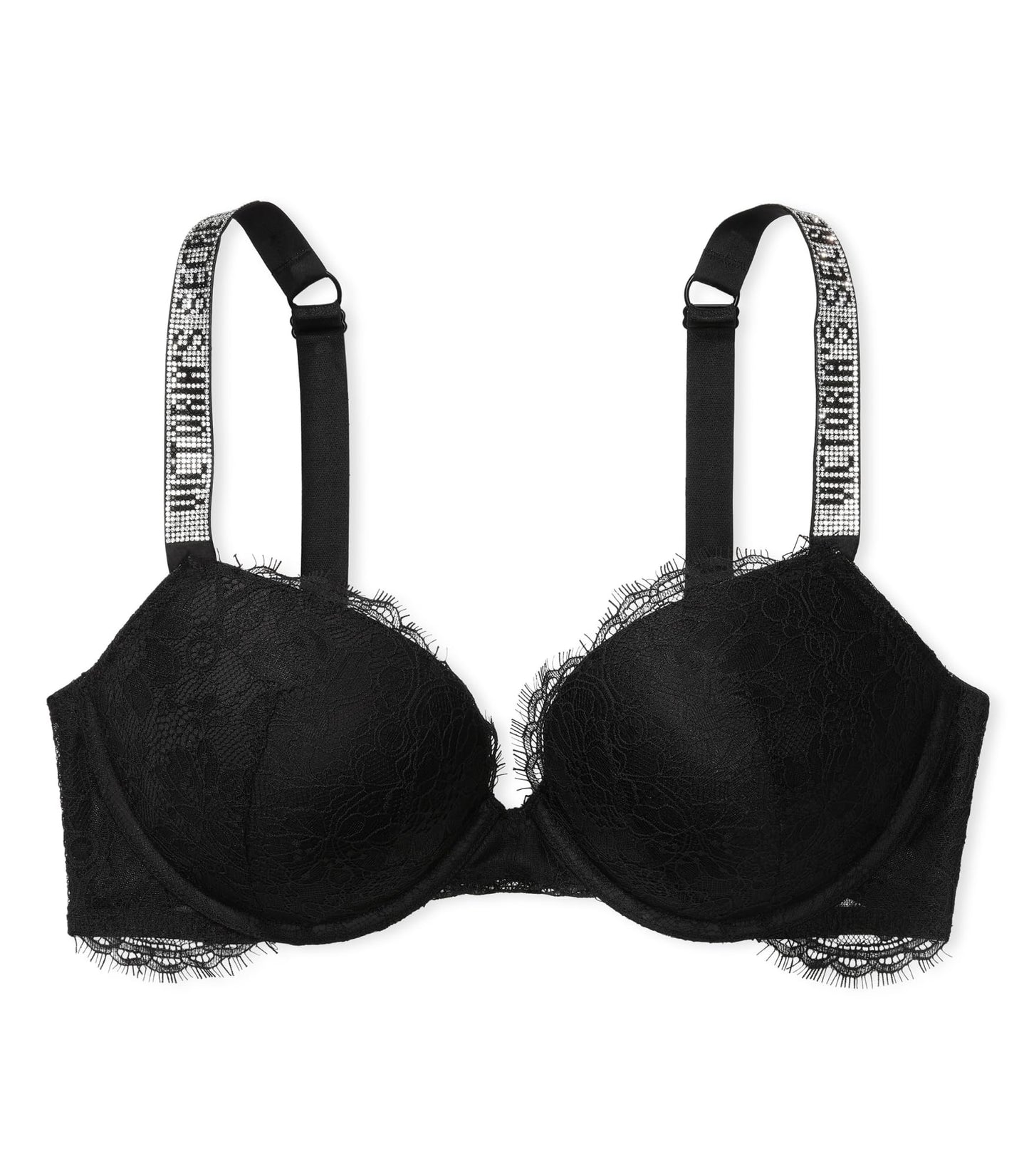 Victoria's Secret Very Sexy Push Up Bra, Adds 1 Cup, Shine Strap, Bras for Women (32A-38DD)