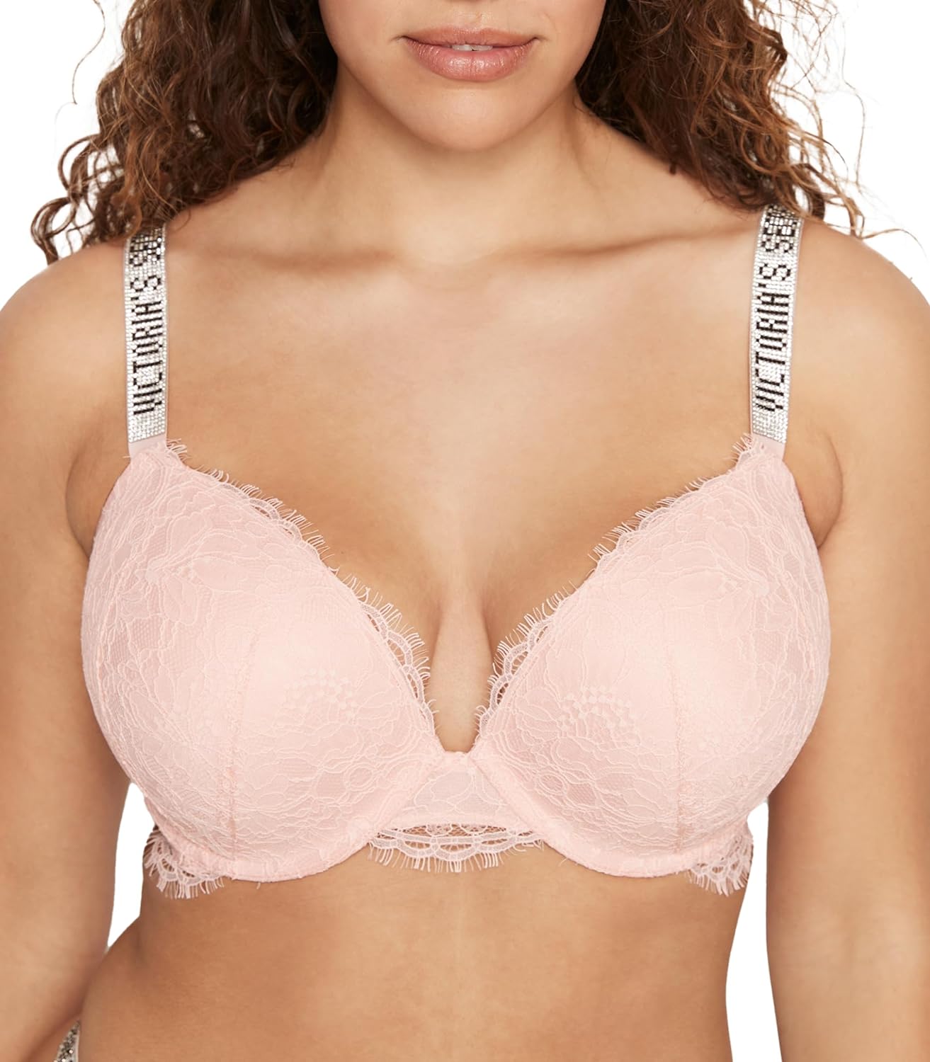 Victoria's Secret Very Sexy Push Up Bra, Adds 1 Cup, Shine Strap, Bras for Women (32A-38DD)