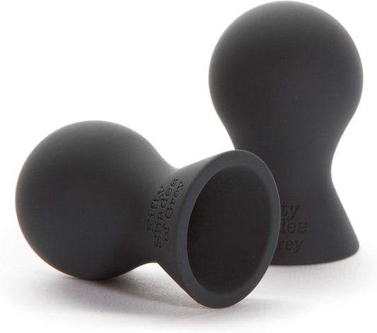 Fifty Shades of Grey Nothing but Sensation Black Silicone Nipple Teasers - Set of 2