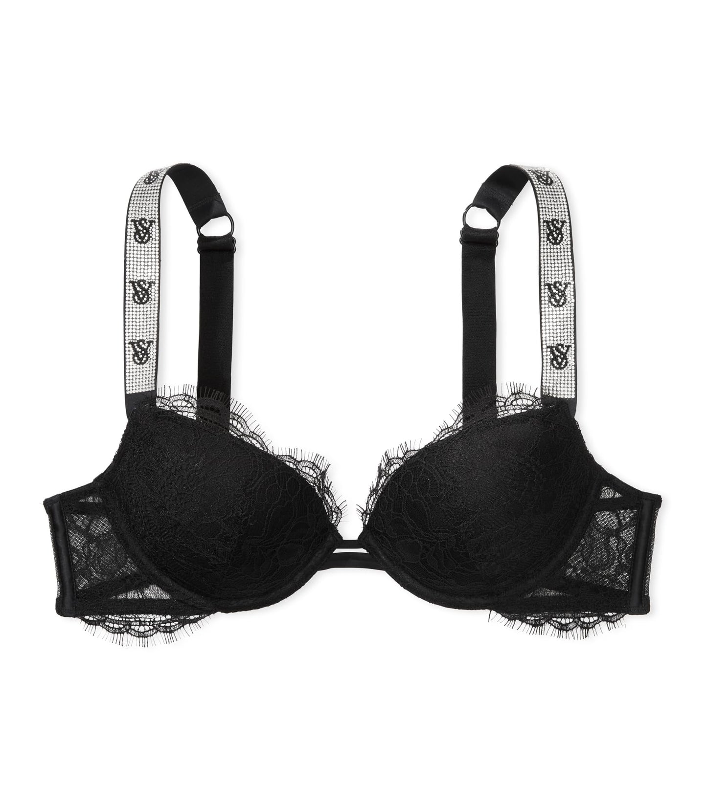 Victoria's Secret Very Sexy Push Up Bra, Adds 1 Cup, Shine Strap, Bras for Women (32A-38DD)