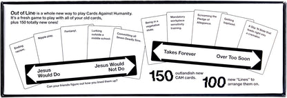 Cards Against Humanity: Out of Line • A Whole New Way to Play + 150 All-New Cards • Newest Expansion for 2024