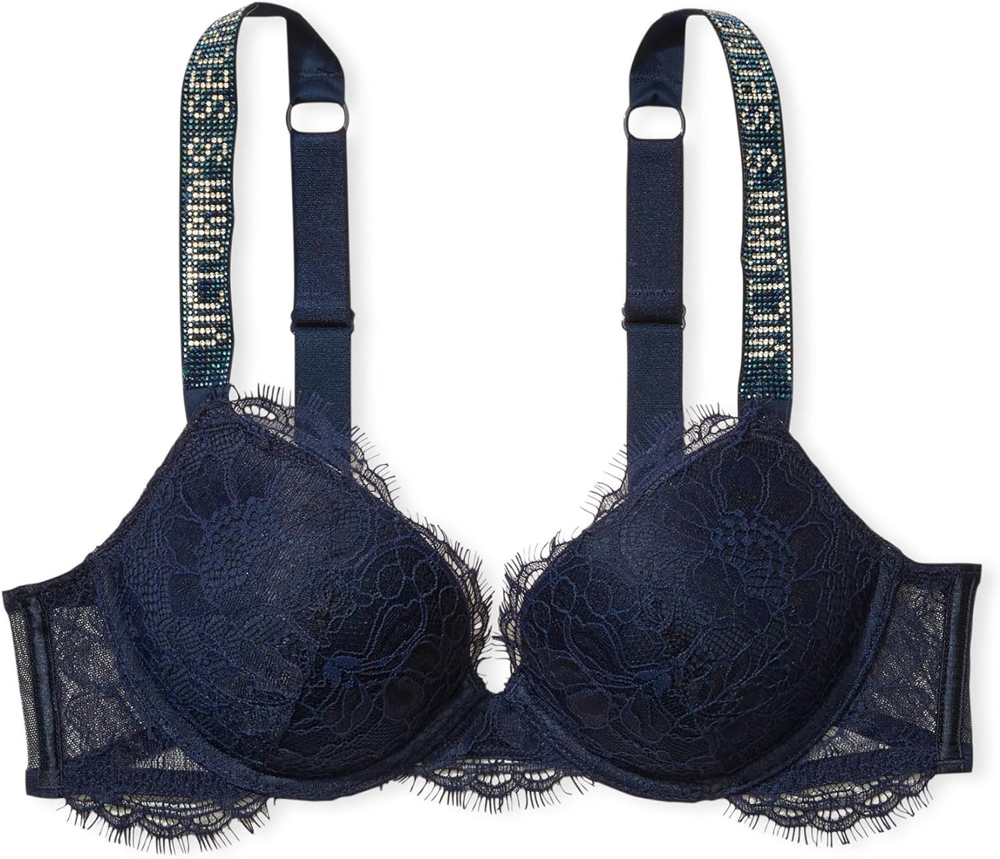 Victoria's Secret Very Sexy Push Up Bra, Adds 1 Cup, Shine Strap, Bras for Women (32A-38DD)