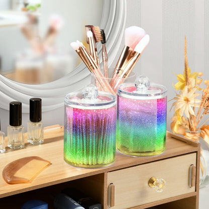 Halloween Skull 2PC Airtight Transparent Plastic Storage Jar, Food Storage Container Glass, Can Store Candy, Salt, Coffee Beans, With lid, Easy To Use