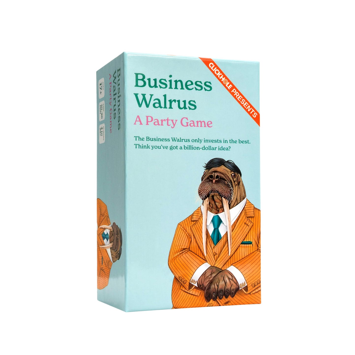 Cards Against Humanity Presents Business Walrus: A Party Game by ClickHole • Pitch Crazy Startup Ideas