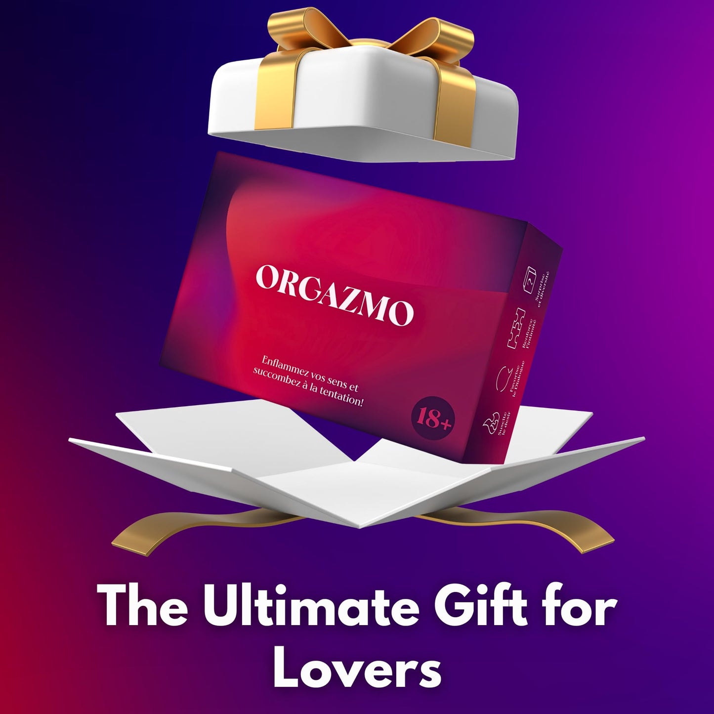 Orgazmo - The Ultimate Card Game for Couples to Connect Emotionally and intimately - Couple Games, Date Night Ideas, Couples Gifts