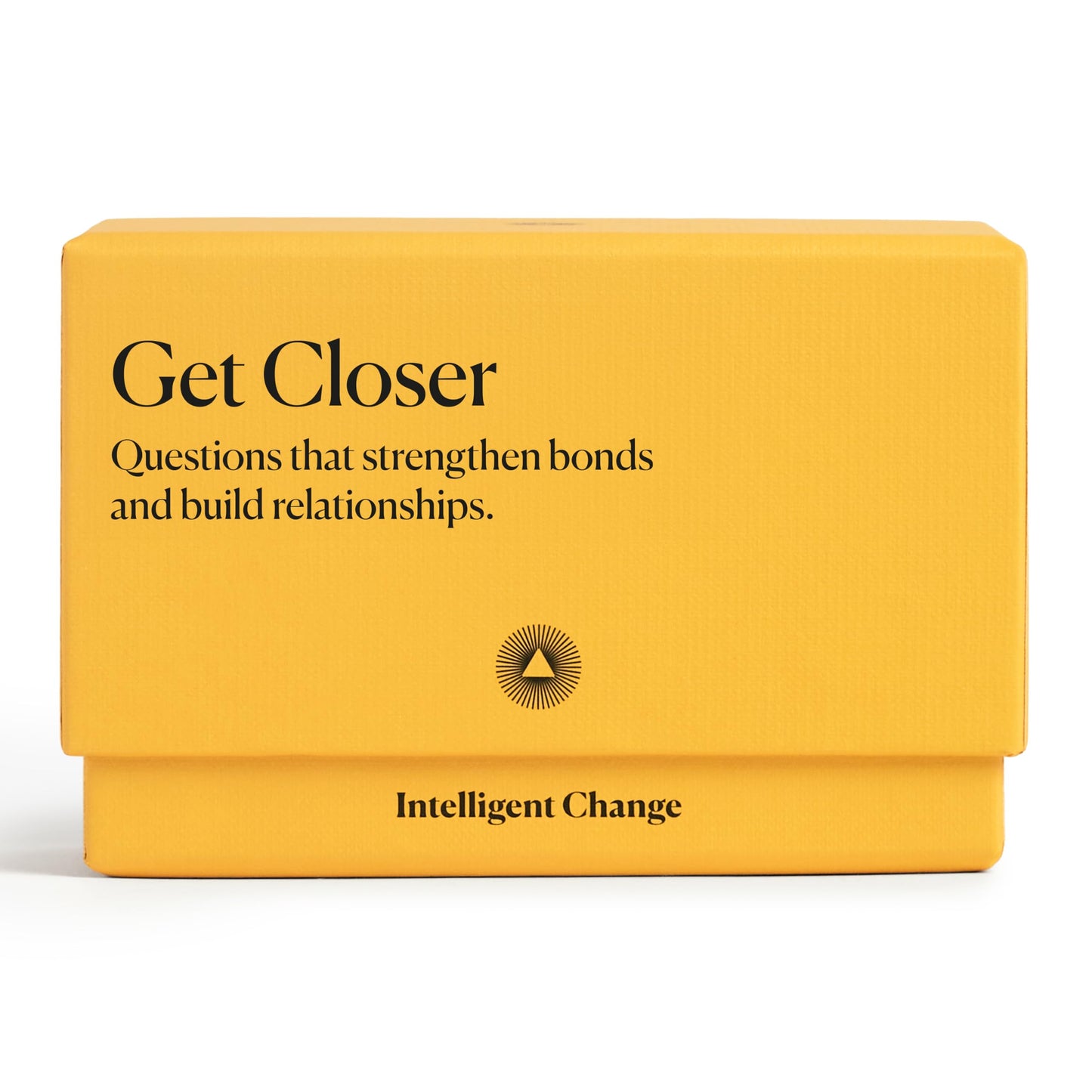 Intelligent Change Get Closer Conversation Cards for Couples, Intimacy Deck Card Game, Fun Date Night Ideas, 100 Icebreaker Couple Questions to Strengthen Bonds and Relationships