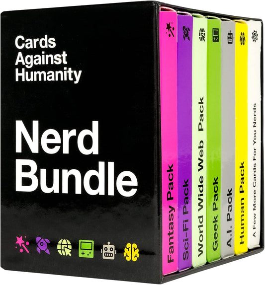 Cards Against Humanity: Nerd Bundle • 6 Nerdy Themed Packs + 10 All-New Cards