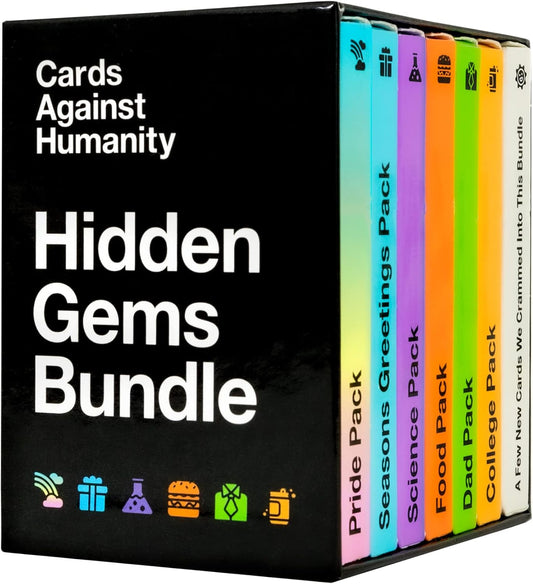 Cards Against Humanity: Hidden Gems Bundle • 6 cool themed packs + 10 all-new cards