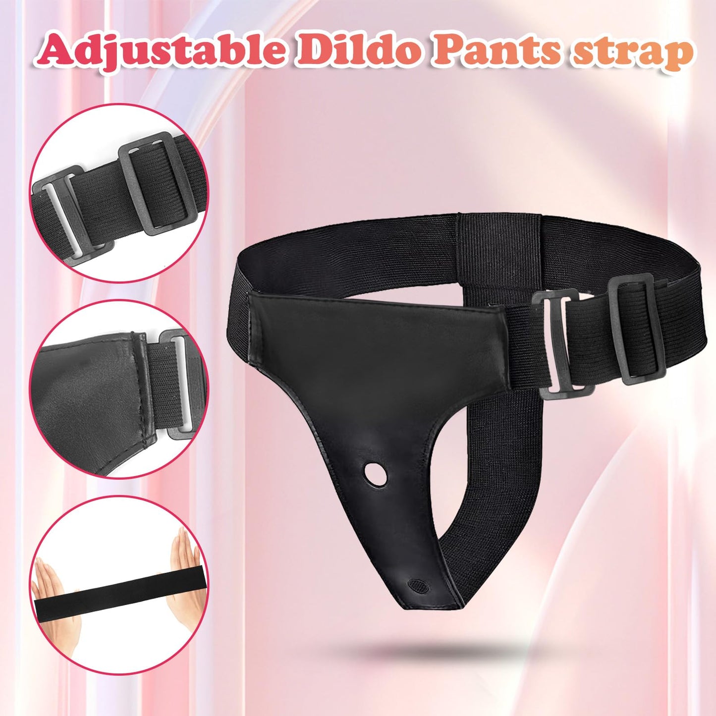 Strap On Dildo Womens Sex Toys - Wearable Strap On Harness with 2 Removeable Realistic Dildos Anal Dildo Female Sex Toys Fantasy Dildo, Adjustable Strapless Strapon G-Spot Sex Toys for Women