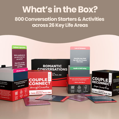 Couples Games for Married Couples - Fun Stay-at-Home Date Night, Romantic Gift for Anniversaries, Birthdays, Wife, Husband - Age 30+, 2 Players (Newlyweds - 400 Cards)