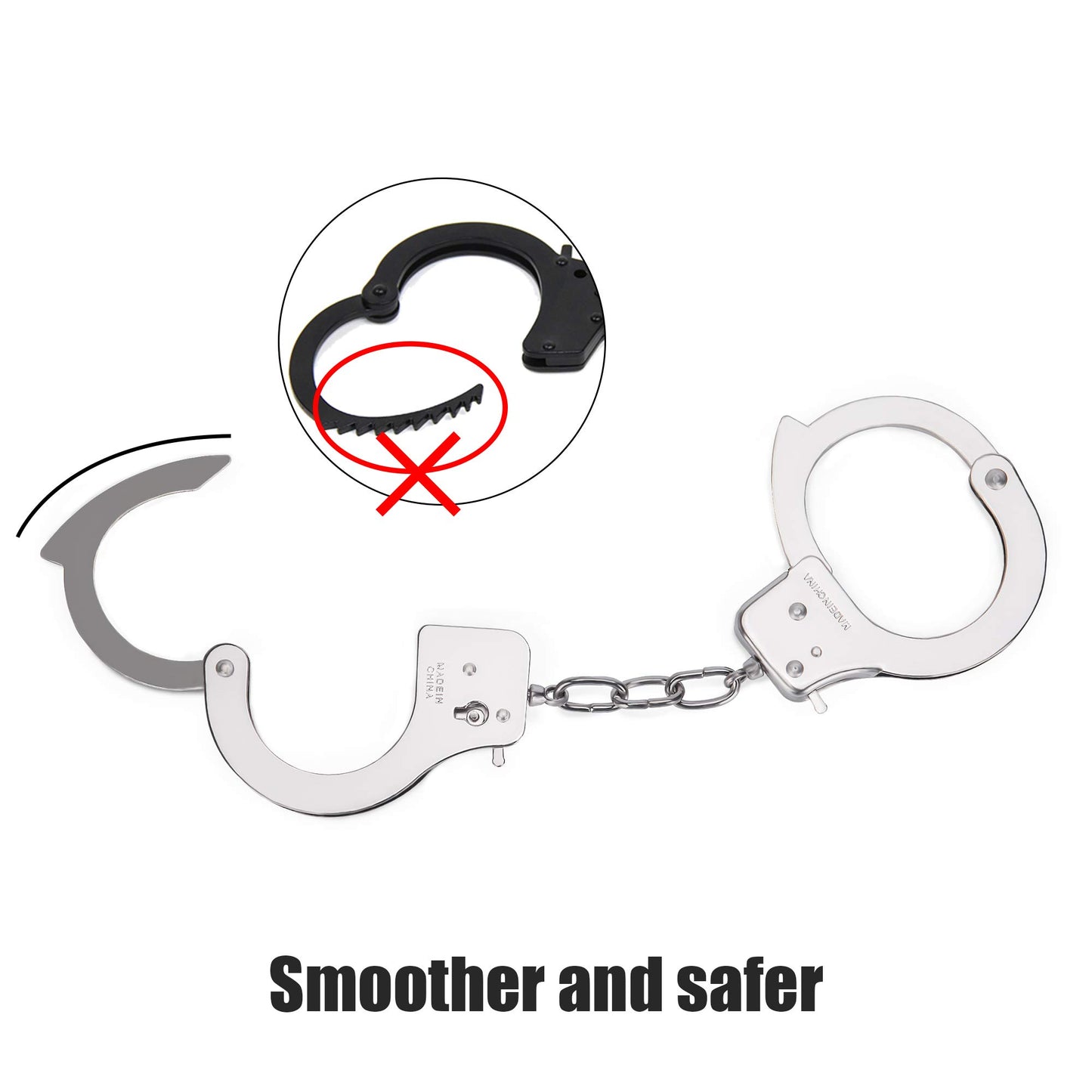 Metal Play Handcuffs, Hand Cuffs Police, Toy Handcuffs for Kids