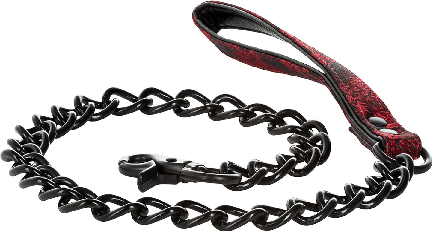 CalExotics Scandal Leash – BDSM Fetish Play for Couples – Bondage Restraint Lingerie – Black