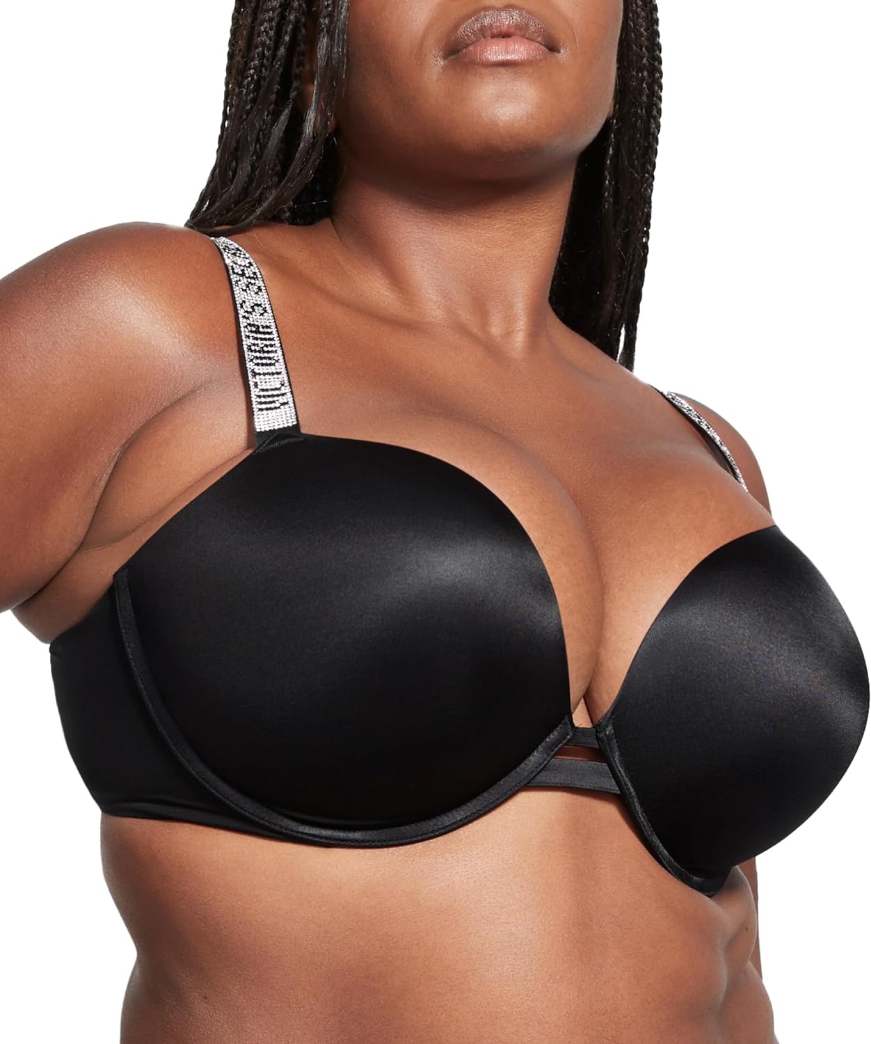 Victoria's Secret Very Sexy Push Up Bra, Adds 1 Cup, Shine Strap, Bras for Women (32A-38DD)