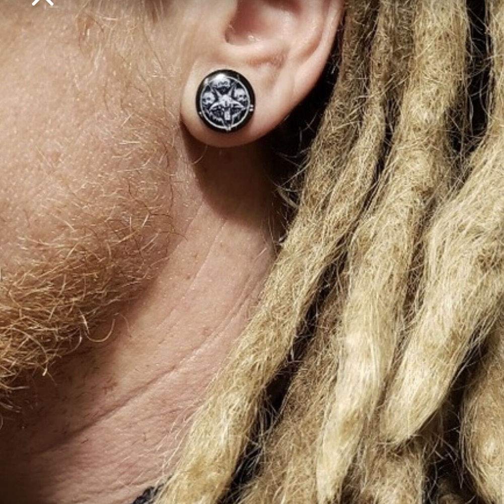 Ear Gauges Plugs And Tunnels Ear Stretcher Expander 6mm-25mm Double Flared Screw Plug Piecing