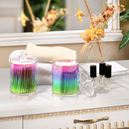 Halloween Skull 2PC Airtight Transparent Plastic Storage Jar, Food Storage Container Glass, Can Store Candy, Salt, Coffee Beans, With lid, Easy To Use