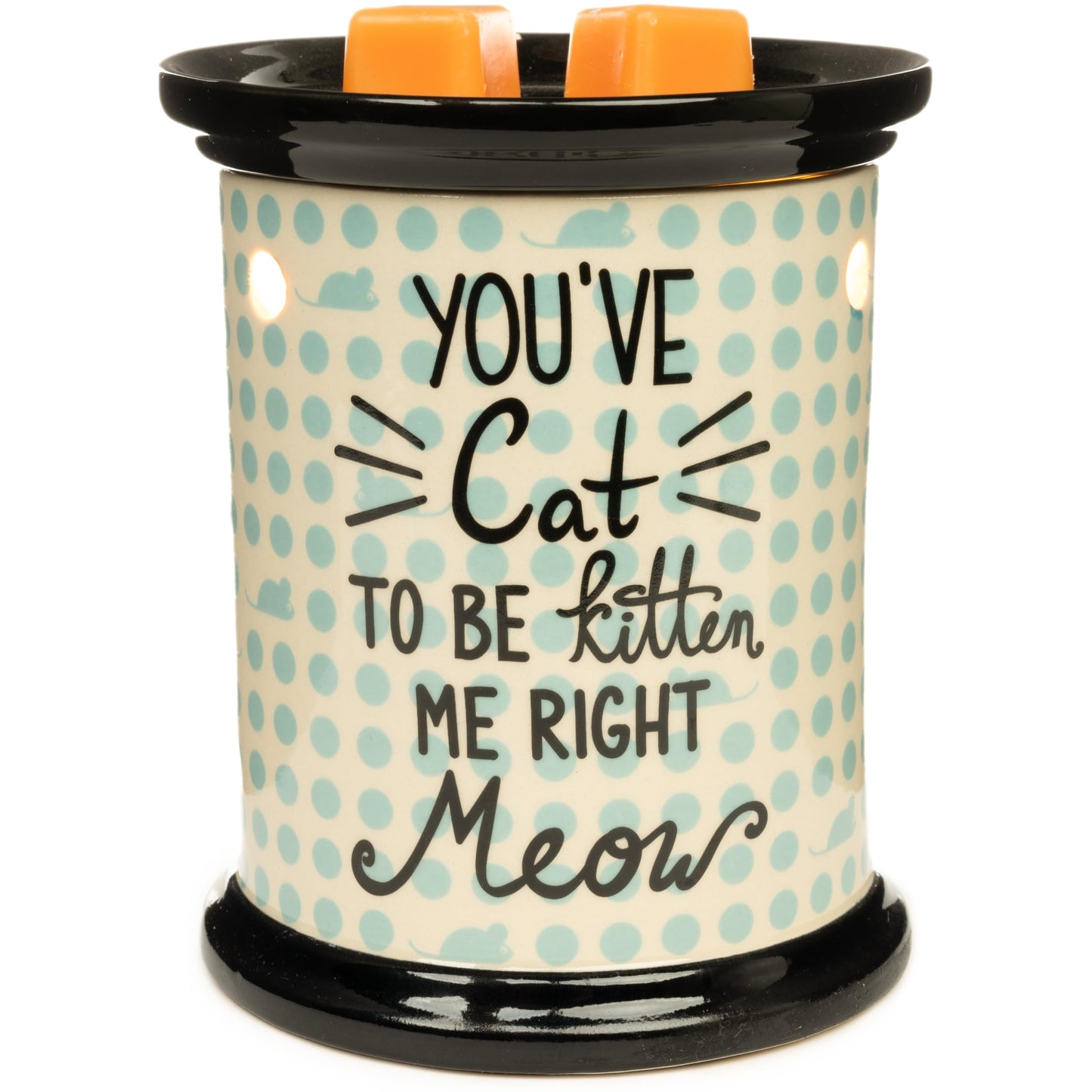 Scentsationals Pet Collection - Scented Wax Warmer - Cat and Dog Wax Cube Melter & Burner - Electric Winter Fragrance Home Air Freshener Gift Meow