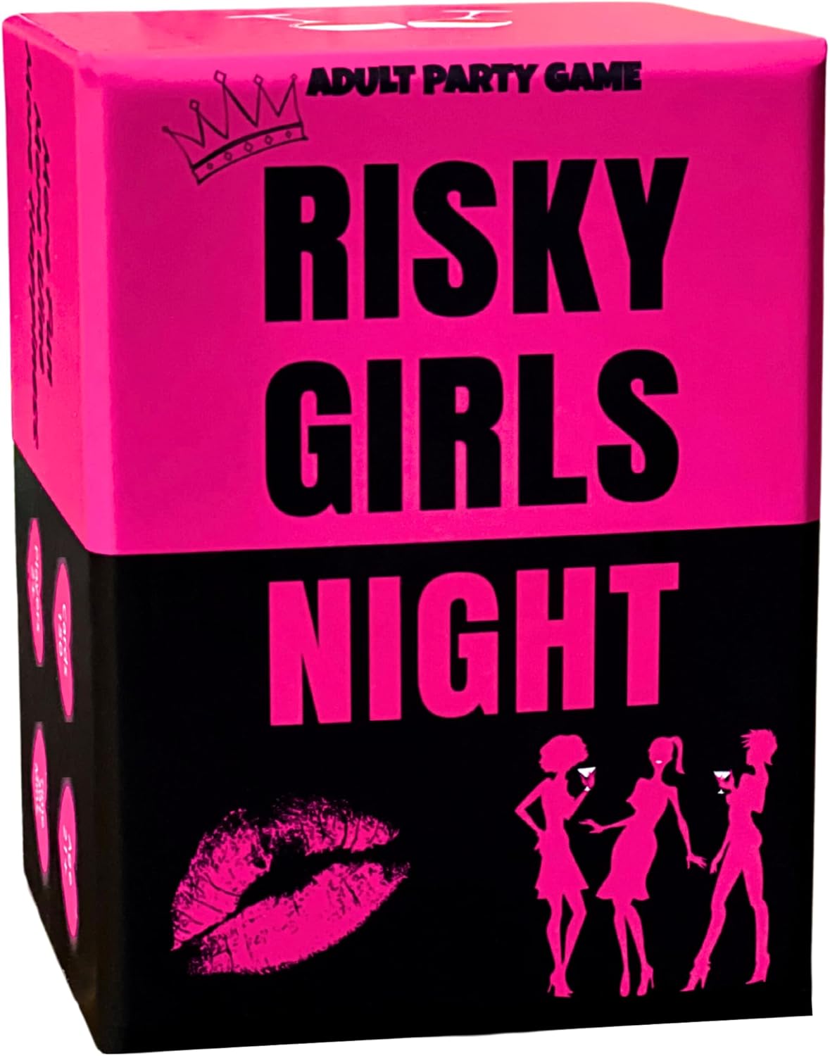 Risky Girls Night - Fun Party Game for Ladies Nights: 150 Spicy Questions and Hilarious Dares, Drinking Games - Bachelorette, Pregame, Birthday Parties Gifts