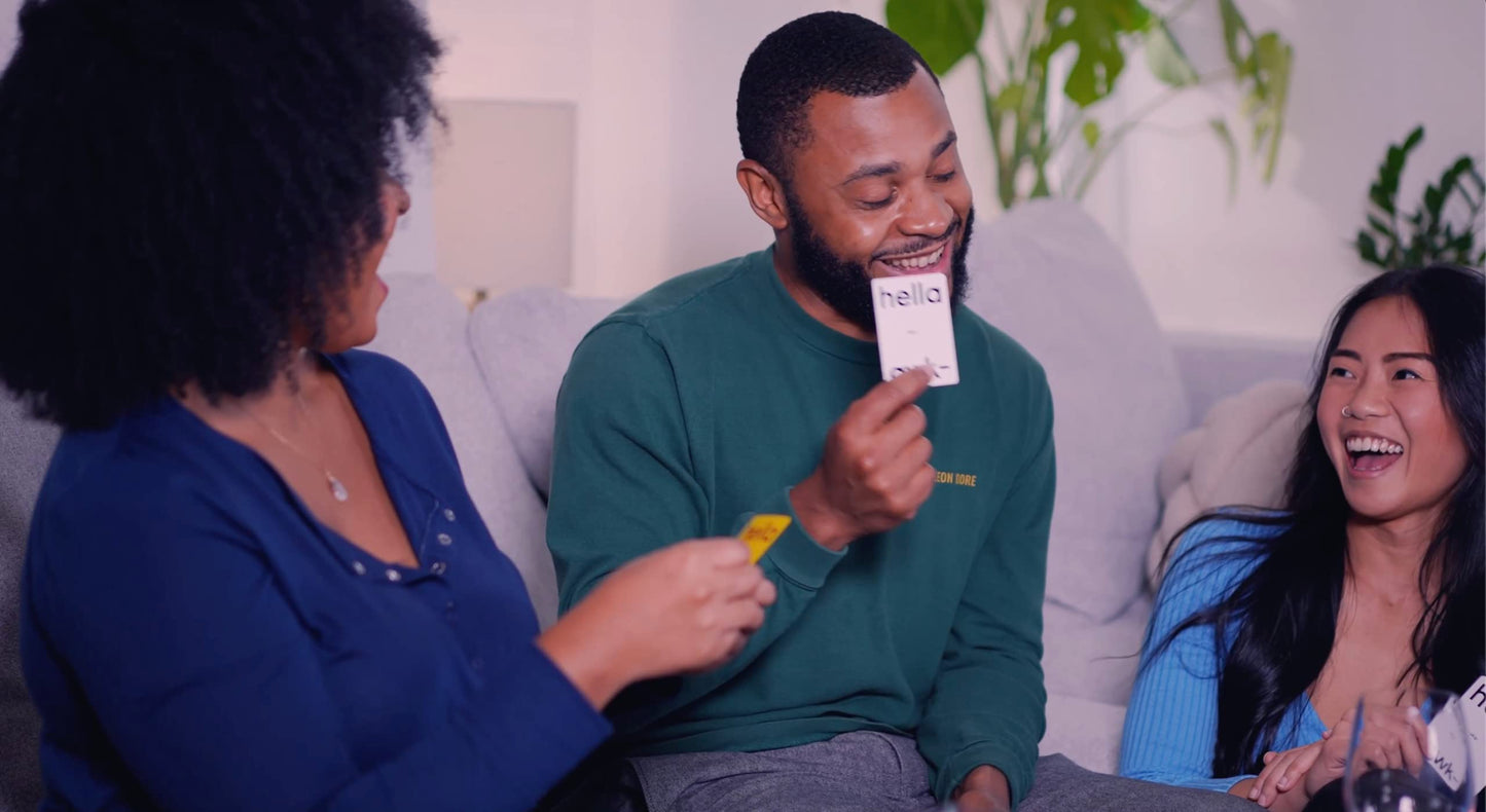 Hella Awkward Card Game - 140 Deep Conversation Icebreakers for Couples and Friends!