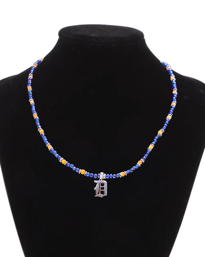 Detroit Tigers D Logo Necklace