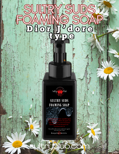 Sultry Suds™ Foaming Soap (Dior J’dore type)