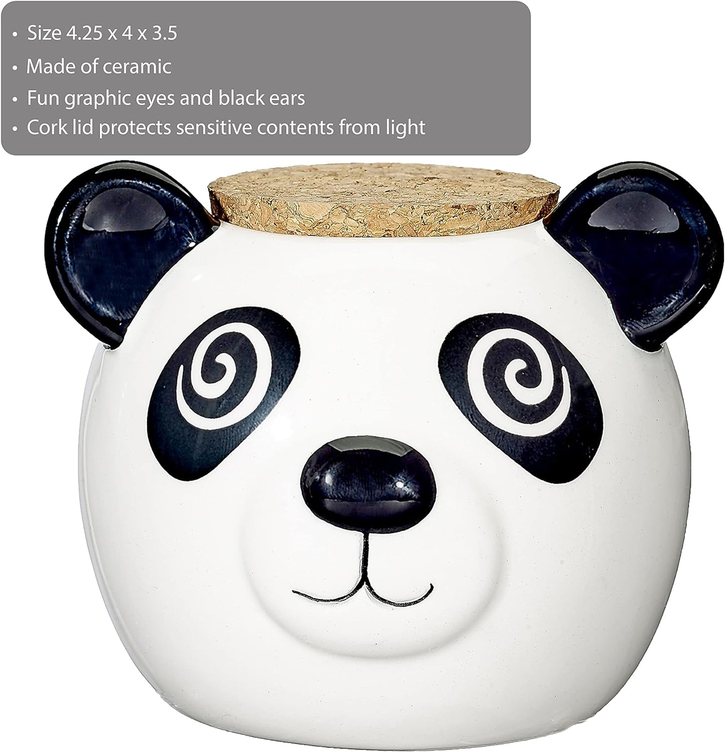 FASHIONCRAFT Panda Stash Jar