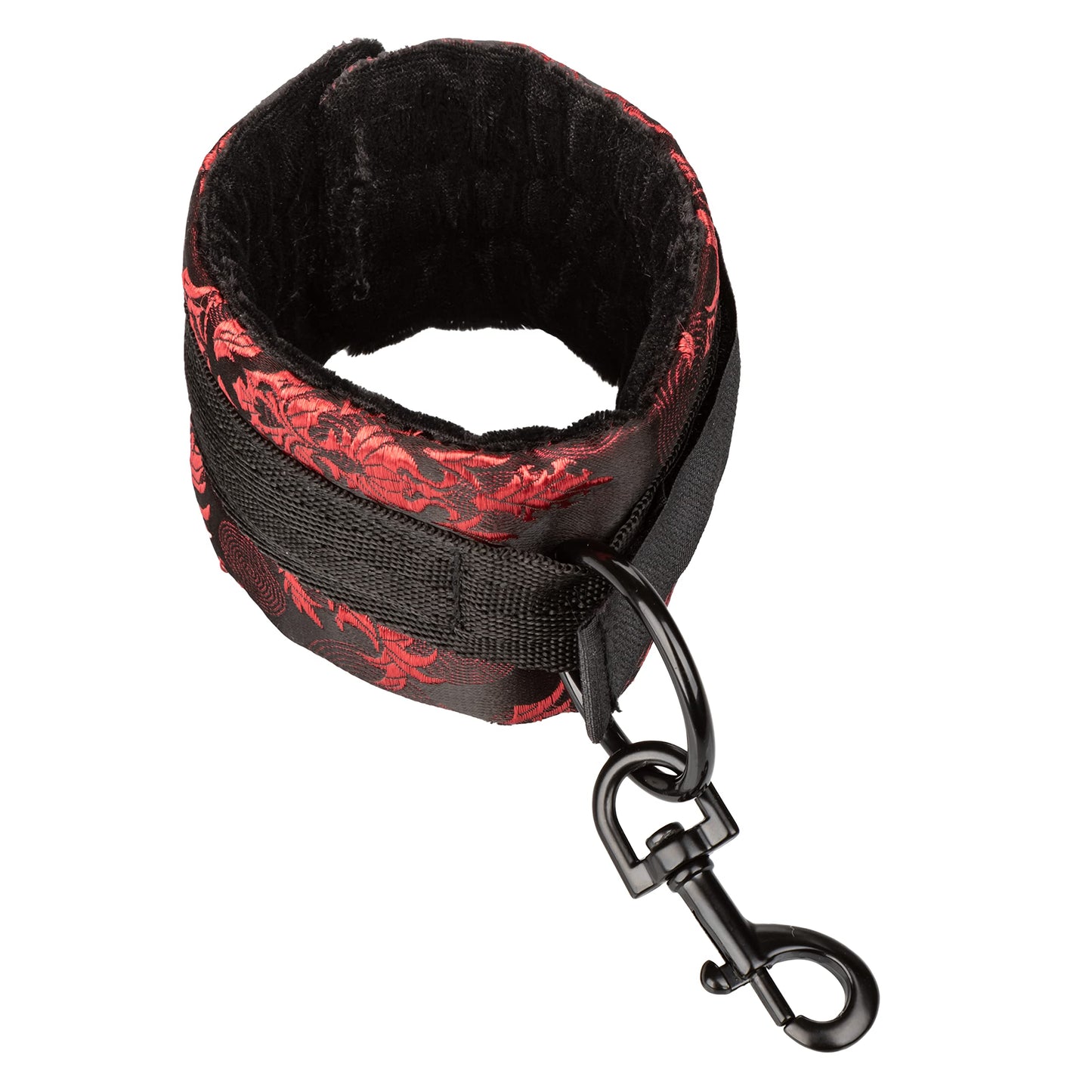 CalExotics Scandal Universal Cuff Set – Luxury Bondage Handcuffs – BDSM Toys for Couples - Red