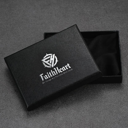 FaithHeart Norse Viking Jewelry Sterling Silver/Stainless Steel Stud Earrings Celtic Wolf/Thors Hammer Studs for Women Men