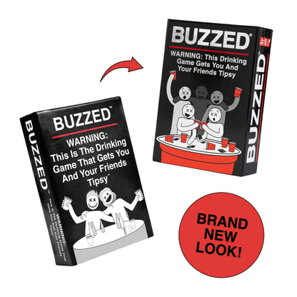 Buzzed Expansion Pack #1 - The Drinking Game That Will Get You & Your Friends Tipsy - Pool Party Games, Summer Party Games