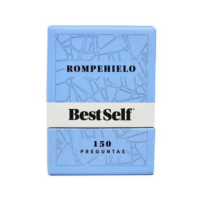 BestSelf Icebreaker Deeper Talk Deck - Conversation Starter Card Pack to Deepen Friendships with 150 Prompts to Create Real Conversations for Friends, Coworkers, Family, Dates