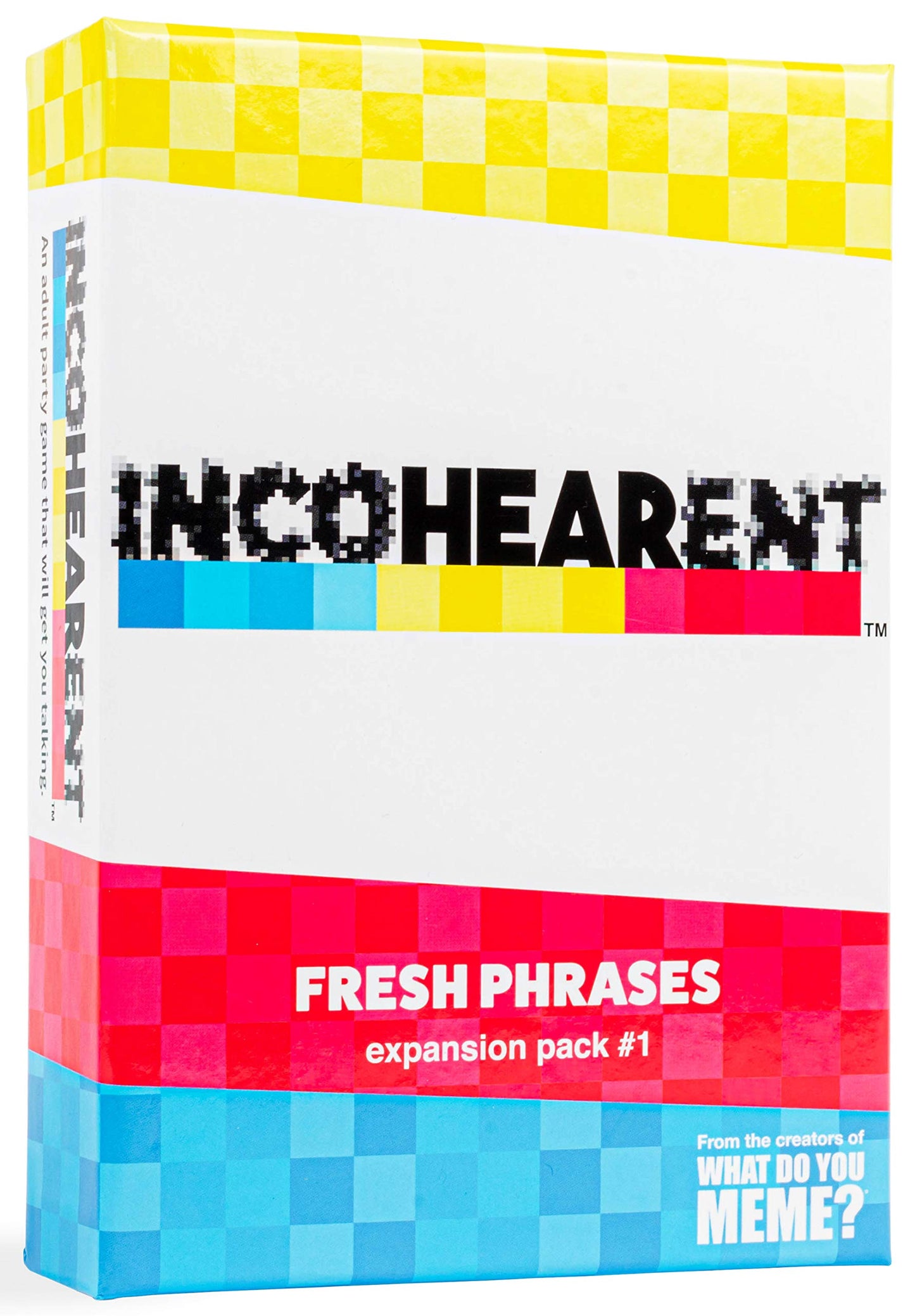 Incohearent, The Guess the Gibberish Party Game by Relatable, A Funny Card Game for Adults, Great for Bachelorette Party Games or Game Night Games, Includes 400 Cards, Instructions, and 1 Sand Timer