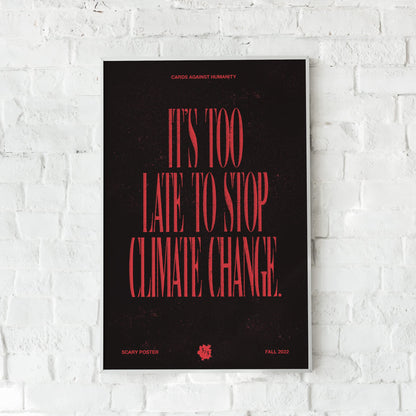 Cards Against Humanity: Scary Poster #3/3 • A Terrifying 12"x18" Poster