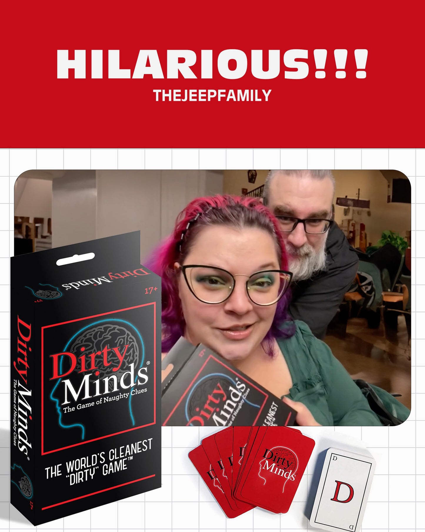 TDC Games Travel Dirty Minds - Funny Card Games for Adults, Hilarious Party Games for Game Night, Couples Games, Date Night