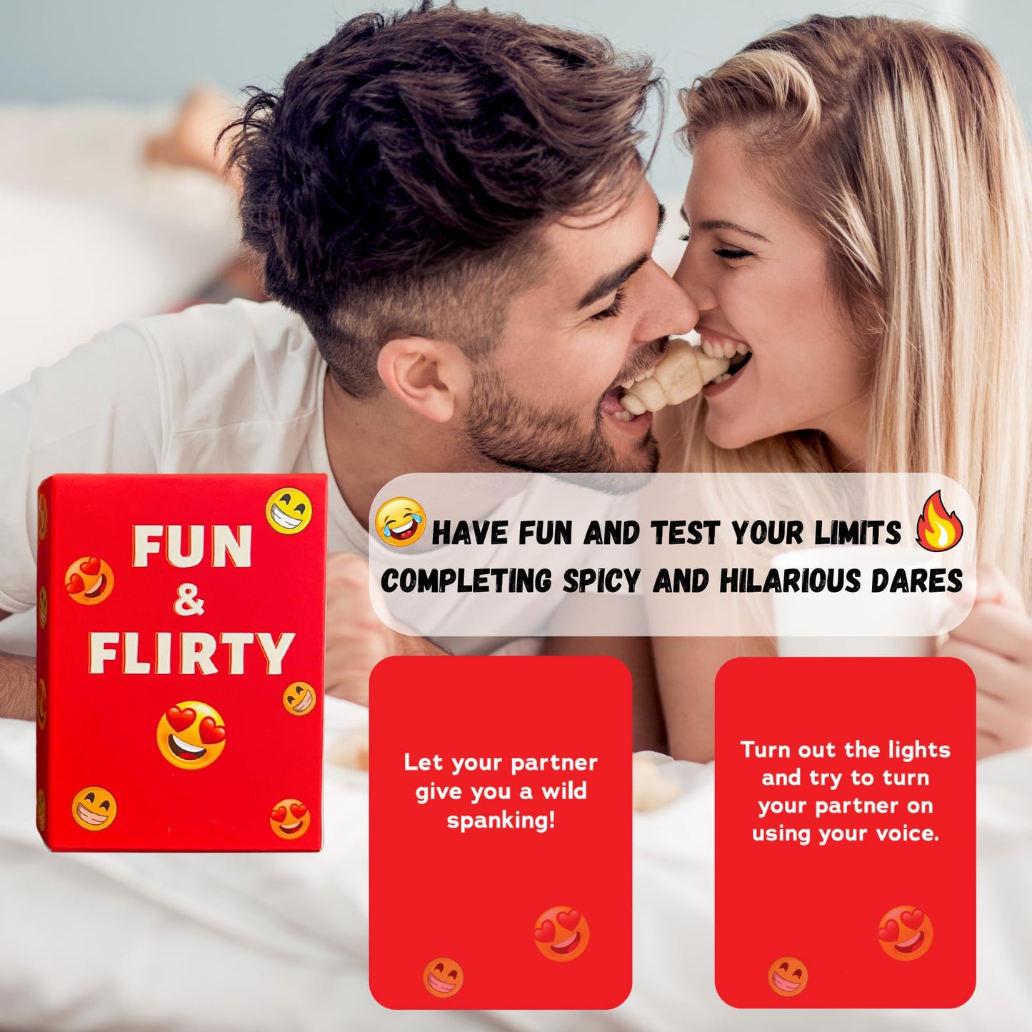 Let's Talk Love - Couples Games for Fun and Romantic Date Night. Perfect Game Gift to Spice up Your Relationship - Intimate and Spicy Ideas