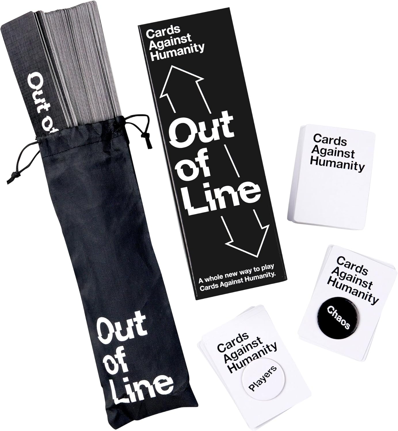 Cards Against Humanity: Out of Line • A Whole New Way to Play + 150 All-New Cards • Newest Expansion for 2024