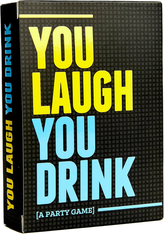 You Laugh You Drink - The Drinking Game for People Who Can't Keep a Straight Face [A Party Game]