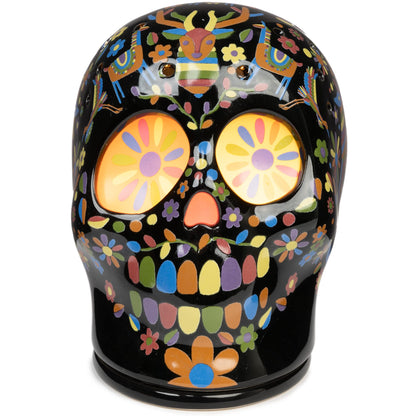 Scentsationals Day of The Dead Collection - Scented Wax Cube Warmer - Wax Fragrance Melter - Skull Wickless Electronic Home Air Freshener Gift (Dia de Los Muertos)