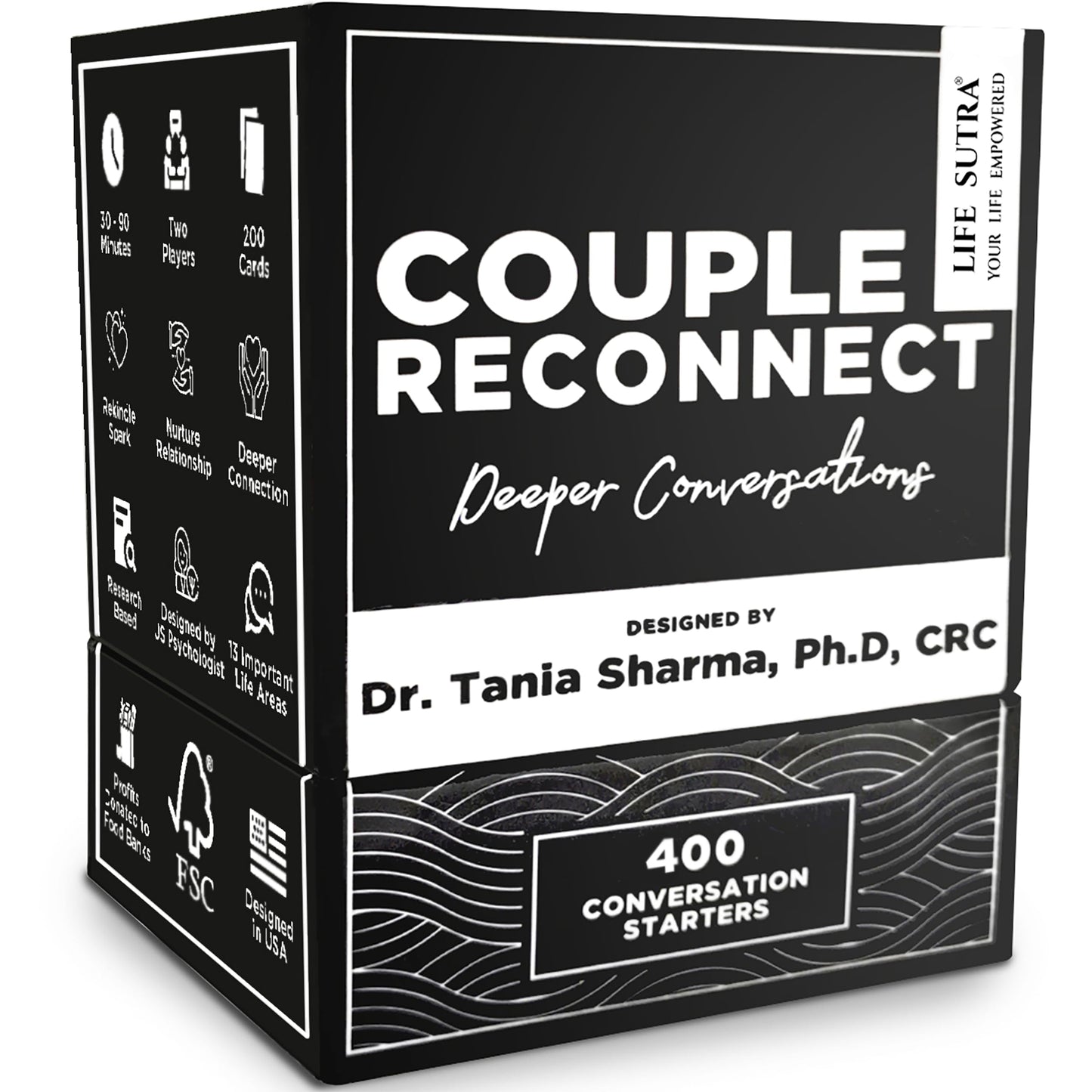 Couples Games for Married Couples - Fun Stay-at-Home Date Night, Romantic Gift for Anniversaries, Birthdays, Wife, Husband - Age 30+, 2 Players (Newlyweds - 400 Cards)