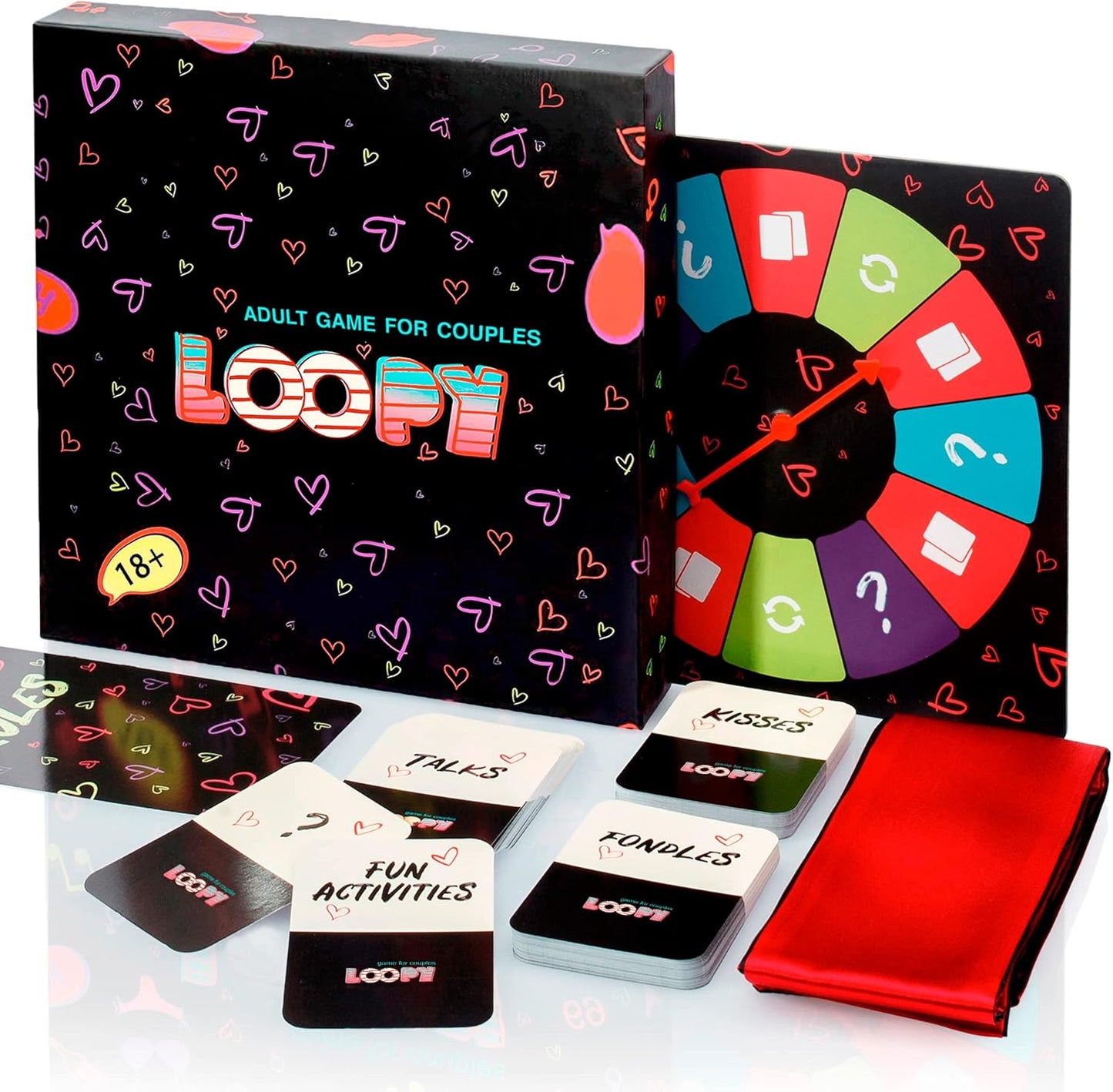 LOOPY Adult Game for Couples - Date Night Box - Couples Games and Couples Gifts to Spice Up Relationships and Communication