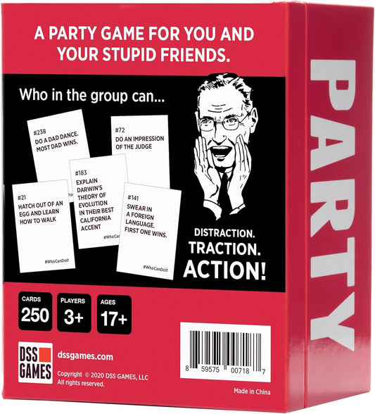 Who Can Do It - Compete with Your Friends to Win These Challenges [A Party Game]