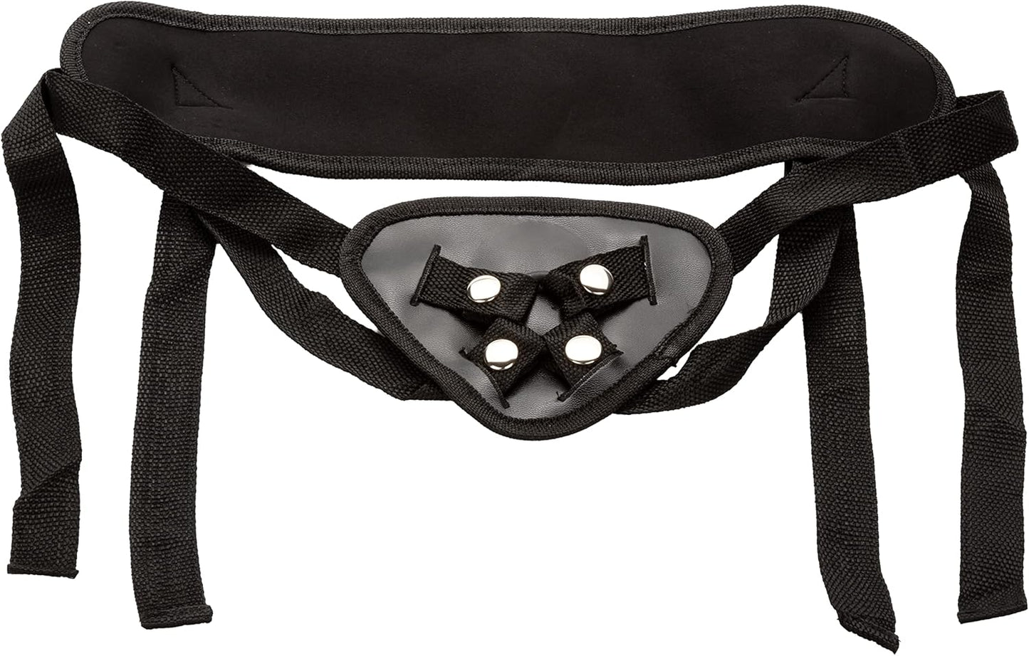 CalExotics Boundless Silicone Pegging Kit with Adjustable Strap On Harness - SE-2700-75-3 Black