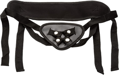 CalExotics Boundless Silicone Pegging Kit with Adjustable Strap On Harness - SE-2700-75-3 Black