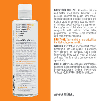 Lube Life Water-Based Actively Trying Fertility Lubricant, Fertility Friendly Lube for Men, Women and Couples, 2 Fl Oz