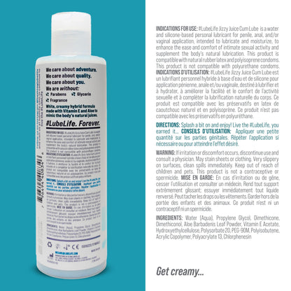 Lube Life Water-Based Actively Trying Fertility Lubricant, Fertility Friendly Lube for Men, Women and Couples, 2 Fl Oz