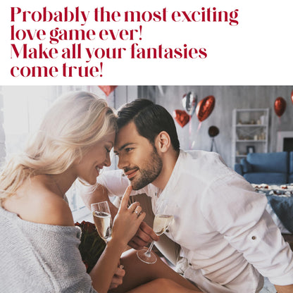 Love Journey to Venus: The Spicy & Romantic Board Game for Adult Couples & Friends, Couple Games for Date Night, Gaming Cards for 2 or more Adults, Love Card for Bedroom (for married couples too)