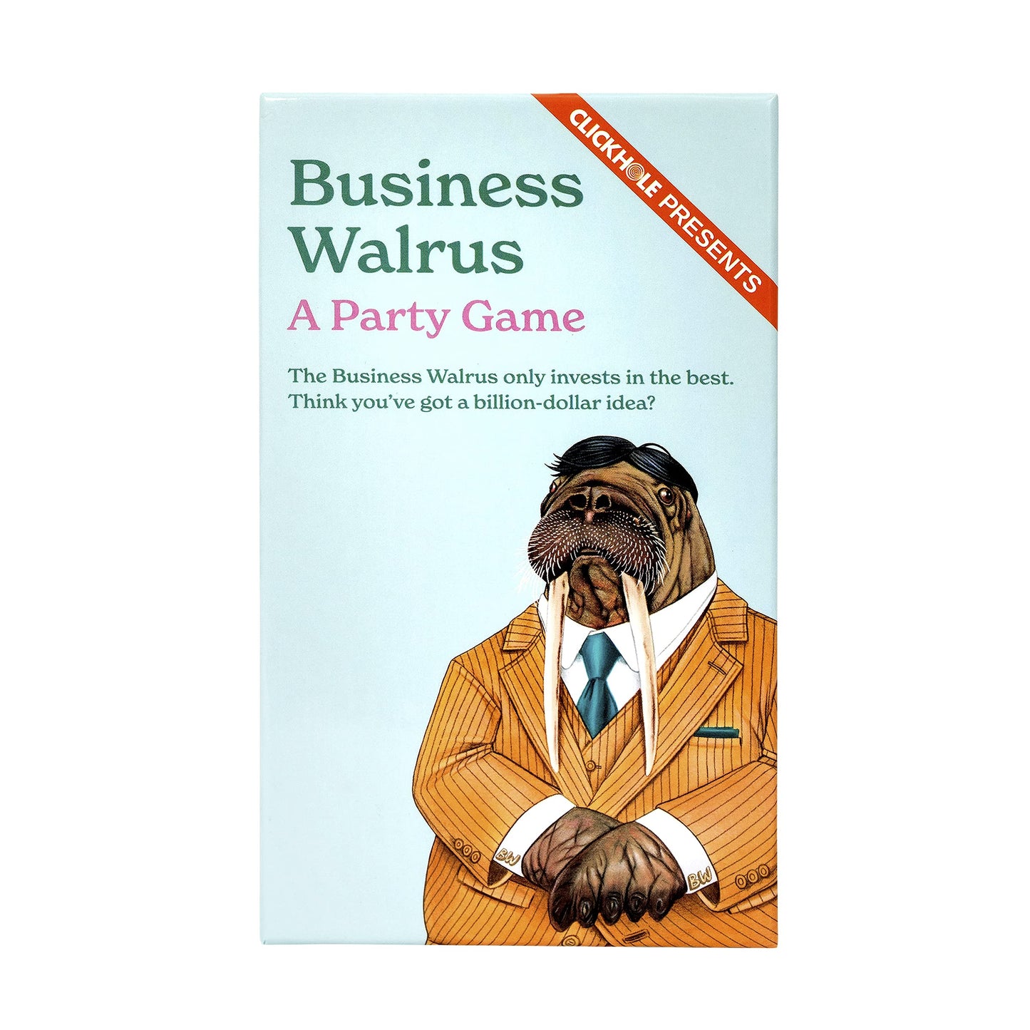 Cards Against Humanity Presents Business Walrus: A Party Game by ClickHole • Pitch Crazy Startup Ideas